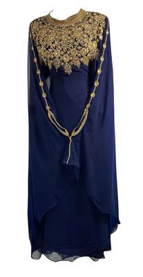 Floor length Party Farasha Muslim Gown Beach Dress for Women 2