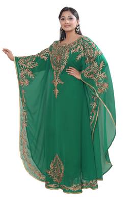 Dubai Moroccan Kaftan Arabic Abaya Maxi Caftan Floor Length Party Wear Wedding Gown Beach Stylish Jalabiya Women Dress 3