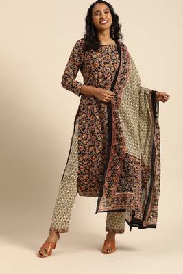 Black printed cotton salwar 4