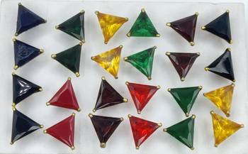 Multicolor pearl studs 1