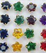 Multicolor pearl studs