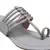 La Savie Grey Women Kolhapuri One Toe Flats