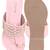 La Savie Pink Women Kolhapuri One Toe Flats