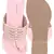 La Savie Pink Women Kolhapuri One Toe Flats