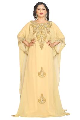 Moroccan Dubai Royal African Attire Bridesmaid Abaya Long Maxi Dubai Kaftan 1