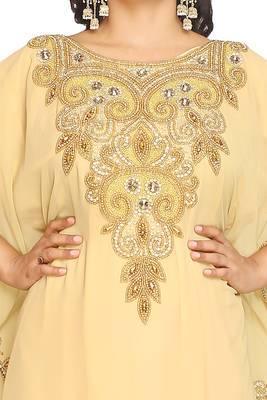 Moroccan Dubai Royal African Attire Bridesmaid Abaya Long Maxi Dubai Kaftan 2