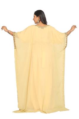 Moroccan Dubai Royal African Attire Bridesmaid Abaya Long Maxi Dubai Kaftan 4