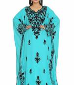Royal African Attire Bridesmaid Abaya Long Maxi Dubai Moroccan Kaftan