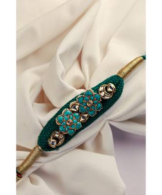 Deluxe Turquoise and Green Bracelet for Festivals 2