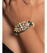 Trendy Blue and Green Wedding Bracelet