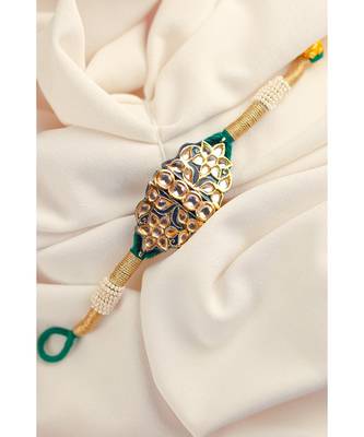 Trendy Blue and Green Wedding Bracelet 2