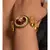Stunning Red and Gold Bracelet for Festivals