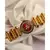 Stunning Red and Gold Bracelet for Festivals