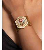 Bold Multi-color Kada Bangle for Parties