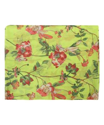 Milticolor Floral Printed Viscose Scarf 3