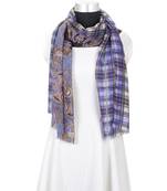 Milticolor Floral Printed Viscose Scarf