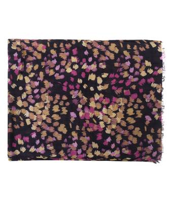 Milticolor Floral Printed Viscose Scarf 3