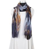 Milticolor Floral Printed Viscose Scarf