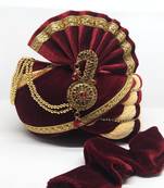 Traditional Peach Safa Turban
