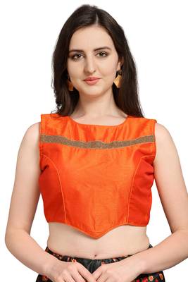 Black digital print silk semi stitched lehenga 4