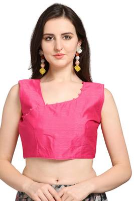 Black digital print silk semi stitched lehenga 4