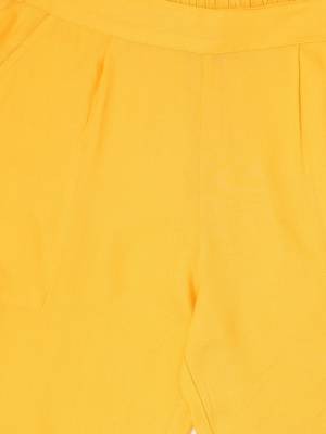 Blue plain cotton salwar 4