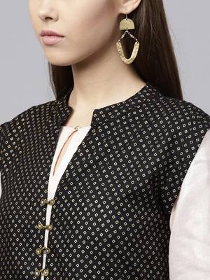 Black printed rayon ethnic-kurtis 5