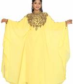 Beautiful Moroccan Dubai Kaftan Arabic Abaya Maxi Hand Beaded Caftan Farasha