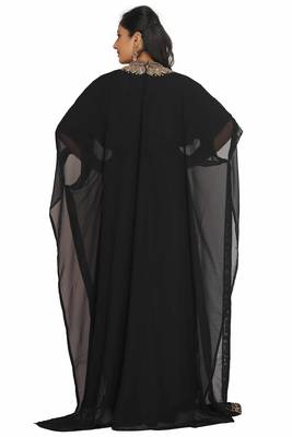Abaya Maxi Hand Beaded Caftan Farasha Floor Length Party Wedding Gown Beach Stylish Jalabiya Women Dress 4