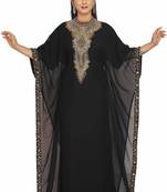 Dubai Moroccan Kaftan Arabic Abaya Maxi Hand Beaded Caftan Farasha Floor Length Party Wear Wedding