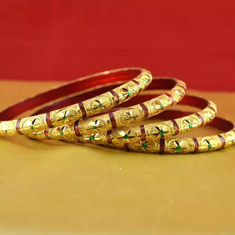 Rajasthani Gokharoo,Kara Churi Meenakari,Moti,Cz,Stone,Bangles