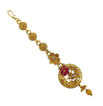 Gold maang-tikka 1