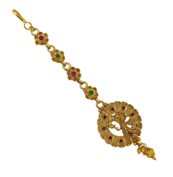 Gold maang-tikka 1