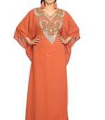 Dubai Moroccan Kaftan Fish Cut Arabic Abaya Maxi Hand Beaded Caftan Farasha