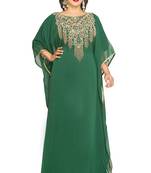 Farasha Floor Length Party Wedding Gown Beach Stylish Jalabiya Women Dress