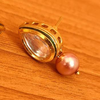 Pink earrings 2