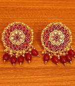Red earrings