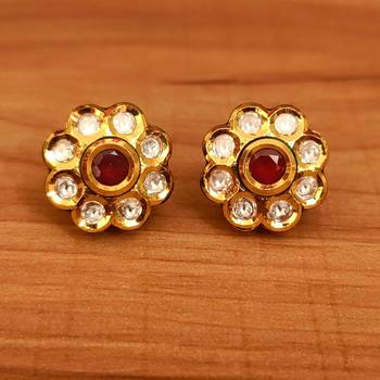 Red studs 1
