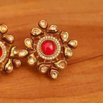 Red studs 2