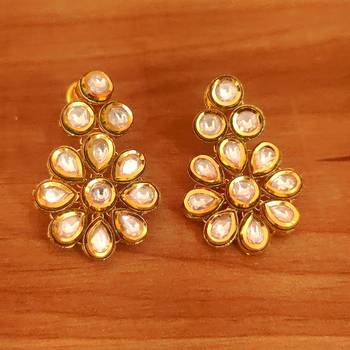 White earrings 1