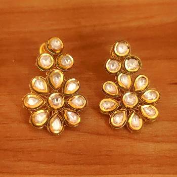 White earrings 2
