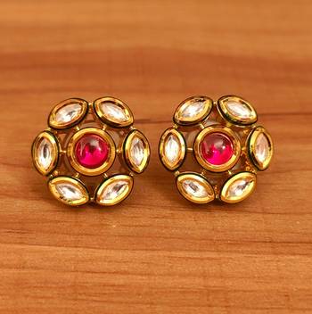 Red studs 1