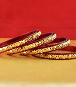 Rajasthani gokharoo,kara churi meenakari,moti,cz,stone,bangles size-2.4,2.6,2.8