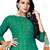 Sea-green printed cotton salwar