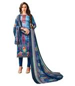 Multicolor printed cotton salwar