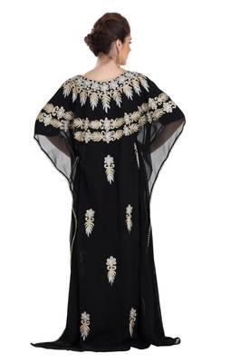 Black Aari And Embroidered Farasha 2