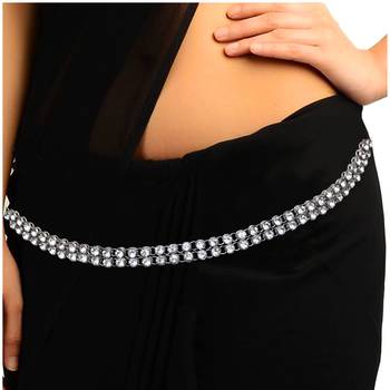 Multicolor agate waist-belt 1