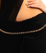 Multicolor agate waist-belt