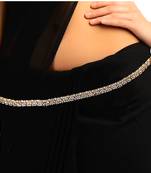 Multicolor agate waist-belt