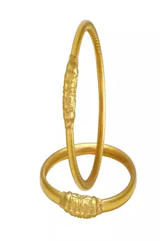 AkinosKIDS Traditional Bangle Nazariya for newborn- Gold Plated